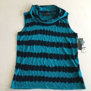 NEW Jones New York XL Top Sleeveless Cowl Neck